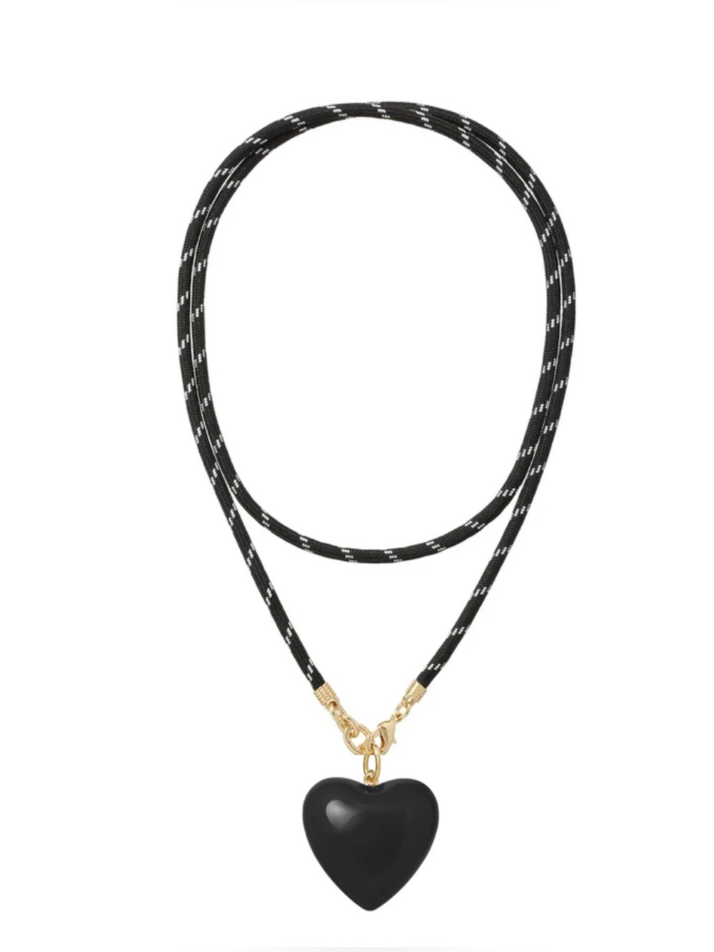 NWOT Roxanne Assoulin The Long Happy Cord Charm Necklace